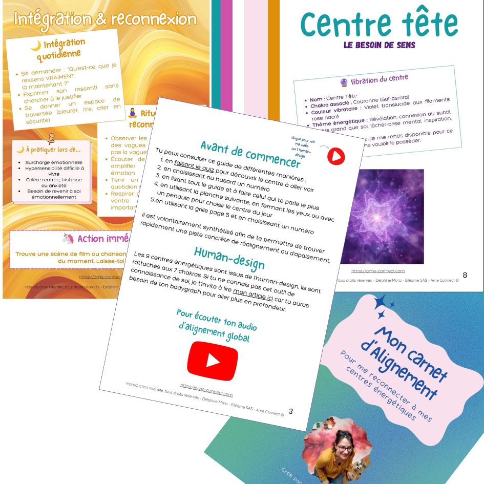 ebook alignement 2 &ndash; Carnet d'alignement de tes 9 centres